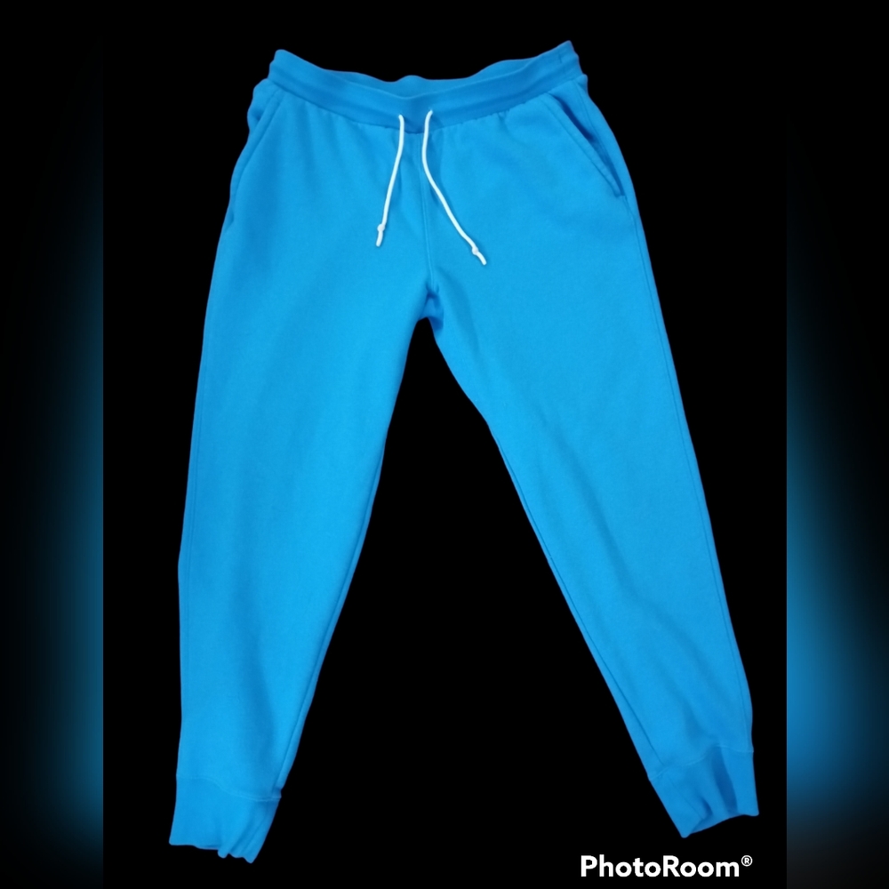 Men's Teal Joggers Sz Med